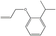 Allyl O-Cumenyl Ether Struktur