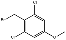 2-(bromomethyl)-1,3-dichloro-5-methoxybenzene Structure