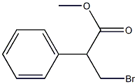 3-Bromo-2-phenyl-propionic acid methyl ester 结构式