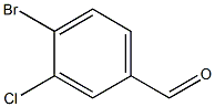 3-氯-4-溴苯甲醛, , 结构式