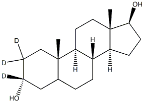 Androstane 3-alpha-17 beta-diol-d3