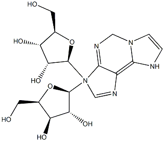 1,N6-Etheno-9-(beta-D-xylofuranosyl)adenosine Struktur