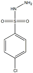 4-CHLOROBENZENE-SULFONOHYDRAZIDE, , 结构式