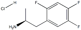 (S)-1-(2,4,5-trifluorophenyl)propan-2-amine hydrochloride Structure