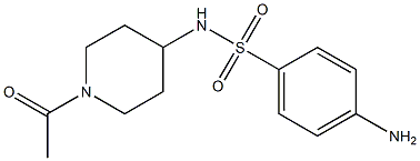 N-(1-acetylpiperidin-4-yl)-4-aminobenzenesulfonamide