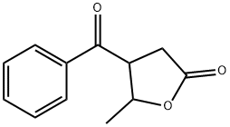 4-苯甲酰基-5-甲基二氢呋喃-2(3H)-酮 结构式