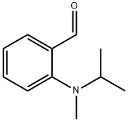 2-[甲基(丙-2-基)氨基]苯甲醛, 1021239-93-9, 结构式