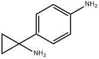 4-(1-Amino-cyclopropyl)-phenylamine Structure