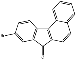 9-Bromo-benzo[c]fluoren-7-one, 1121545-04-7, 结构式