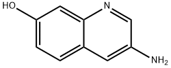 3-氨基喹啉-7-醇, 122855-38-3, 结构式