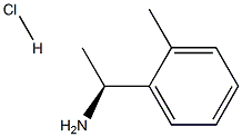 (S)-1-O-トルイルエタンアミン塩酸塩 化学構造式