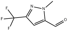 1-甲基-3-三氟甲基-1H-吡唑-5-甲醛, 1414962-92-7, 结构式