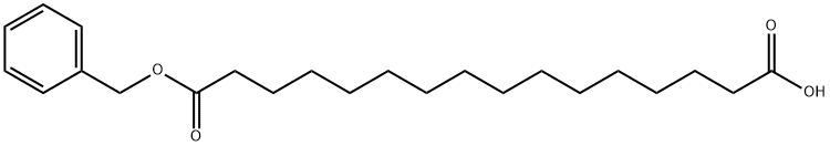 16-(Benzyloxy)-16-Oxohexadecanoic Acid Structure