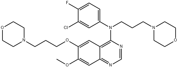 吉非替尼杂质13, 1502829-45-9, 结构式