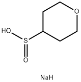 Sodium oxane-4-sulfinate Structure
