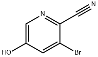 3-Bromo-5-hydroxypicolinonitrile Structure