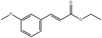 (E)-Ethyl 3-(3-Methoxyphenyl)Acrylate Structure