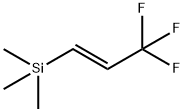 (E)-Trimethyl(3,3,3-trifluoro-1-propenyl)silane Struktur