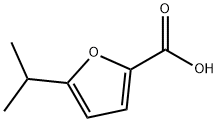 5-isopropyl-furan-2-carboxylic acid Struktur