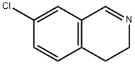 7-CHLORO-3,4-DIHYDROISOQUINOLINE 结构式