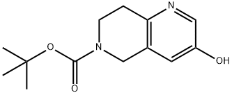 3-ヒドロキシ-5,6,7,8-テトラヒドロ-1,6-ナフチリジン-6-カルボン酸tert-ブチル