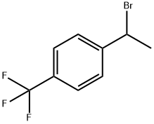 1-(1-溴乙基)-4-(三氟甲基)苯 结构式