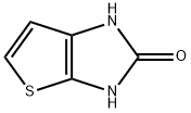 1H-チエノ[2,3-D]イミダゾール-2(3H)-オン 化学構造式