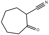 2-羰基-环庚烷甲腈, 7391-45-9, 结构式