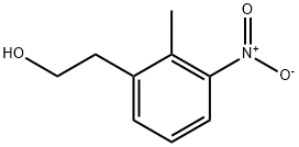 2-(2-甲基-3-硝基苯基)乙-1-醇, 855382-76-2, 结构式