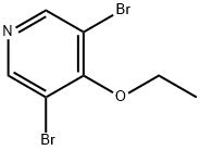 3,5-二溴-4-乙氧基吡啶 结构式