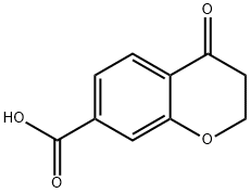 7-甲酸-4-二氢色原酮 结构式