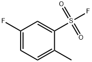 5-Fluoro-2-methylbenzenesulfonyl fluoride 结构式