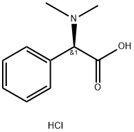 (R)-2-(二甲氨基)-2-苯乙酸盐酸盐, 1007877-71-5, 结构式