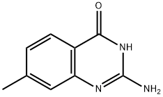 4(3H)-Quinazolinone, 2-amino-7-methyl- Structure
