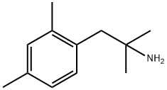 1-(2,4-二甲基苯基)-2-甲基丙-2-胺, 105254-10-2, 结构式