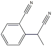 2-(1-cyanoethyl)benzonitrile Structure