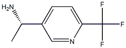 (S)-1-(6-(Trifluoromethyl)pyridin-3-yl)ethanamine Structure