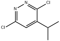 3,6-dichloro-4-isopropylpyridazine Structure