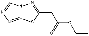 ethyl 2-([1,2,4]triazolo[3,4-b][1,3,4]thiadiazol-6-yl)acetate Structure
