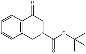 4-酮-3,4-二氢-1H-异喹啉-2-羧酸叔丁酯, 1134327-89-1, 结构式