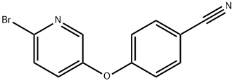4-((6-bromopyridin-3-yl)oxy)benzonitrile Structure