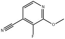 3-氟-2-甲氧基异烟腈, 1210041-69-2, 结构式