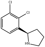 (2R)-2-(2,3-DICHLOROPHENYL)PYRROLIDINE Struktur