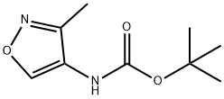 tert-butyl 3-methylisoxazol-4-ylcarbamate Structure