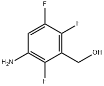 (3-氨基-2,5,6-三氟苯基)甲醇, 1296309-57-3, 结构式