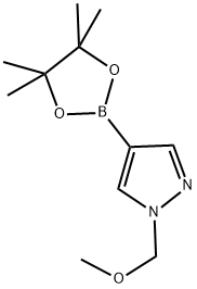 1-(methoxymethyl)-4-(4,4,5,5-tetramethyl-1,3,2-dioxaborolan-2-yl)-1H-pyrazole Structure