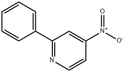 4-Nitro-2-phenylpyridine 结构式
