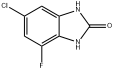 6-chloro-4-fluoro-2,3-dihydro-1H-1,3-benzodiazol-2-one Structure