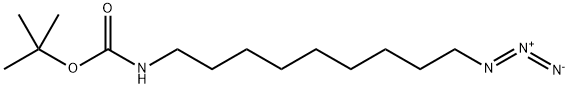 N-Boc-9-azidononan-1-amine 结构式