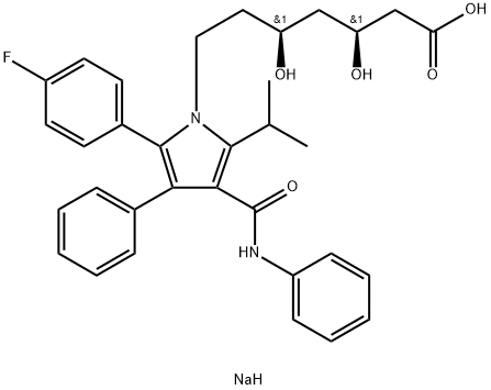 (3S,5S)-Atorvastatin (sodium salt) Struktur